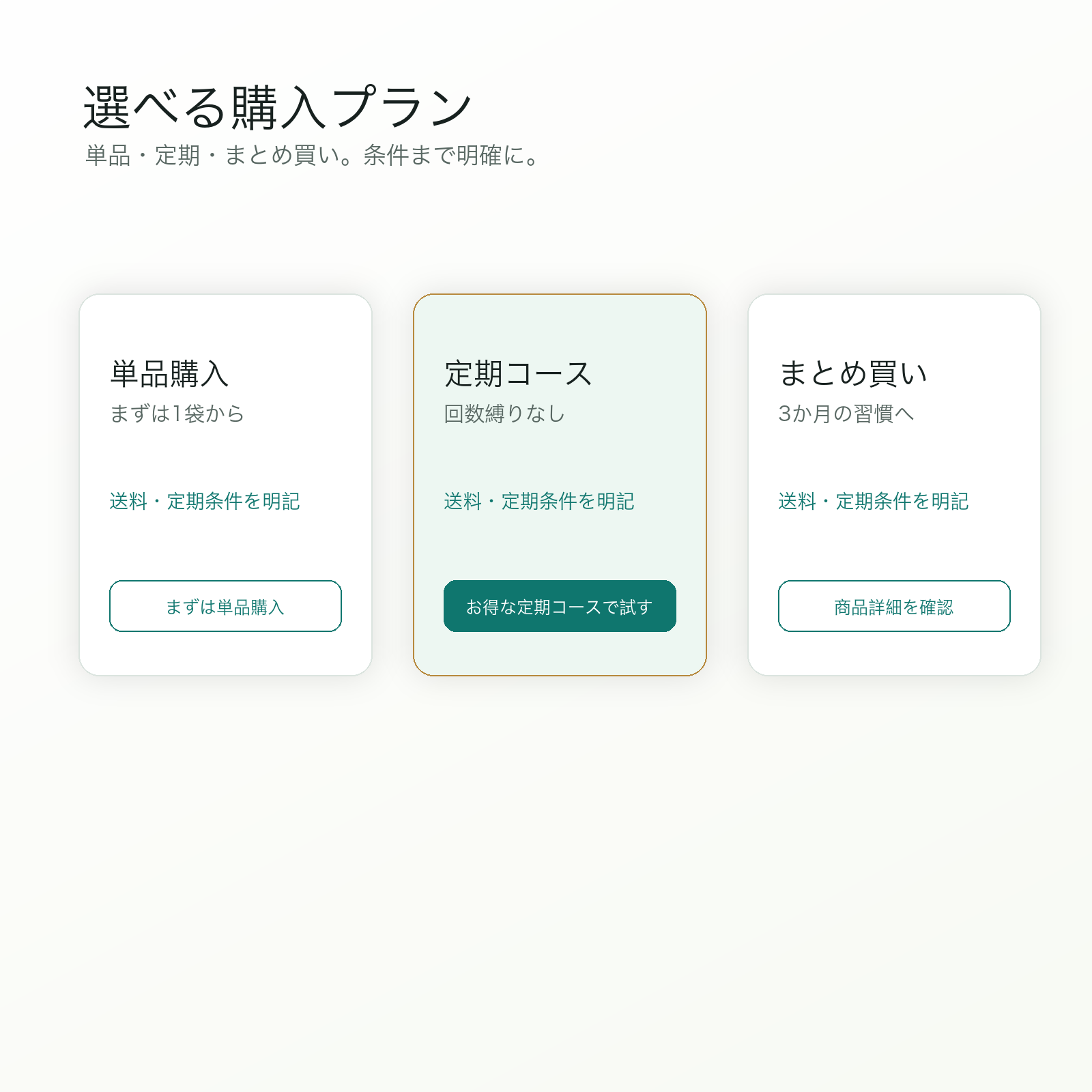 BreaFix NMN 購入プラン
